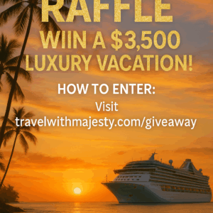 $25 Raffle Ticket – Win a $3,500 Vacation